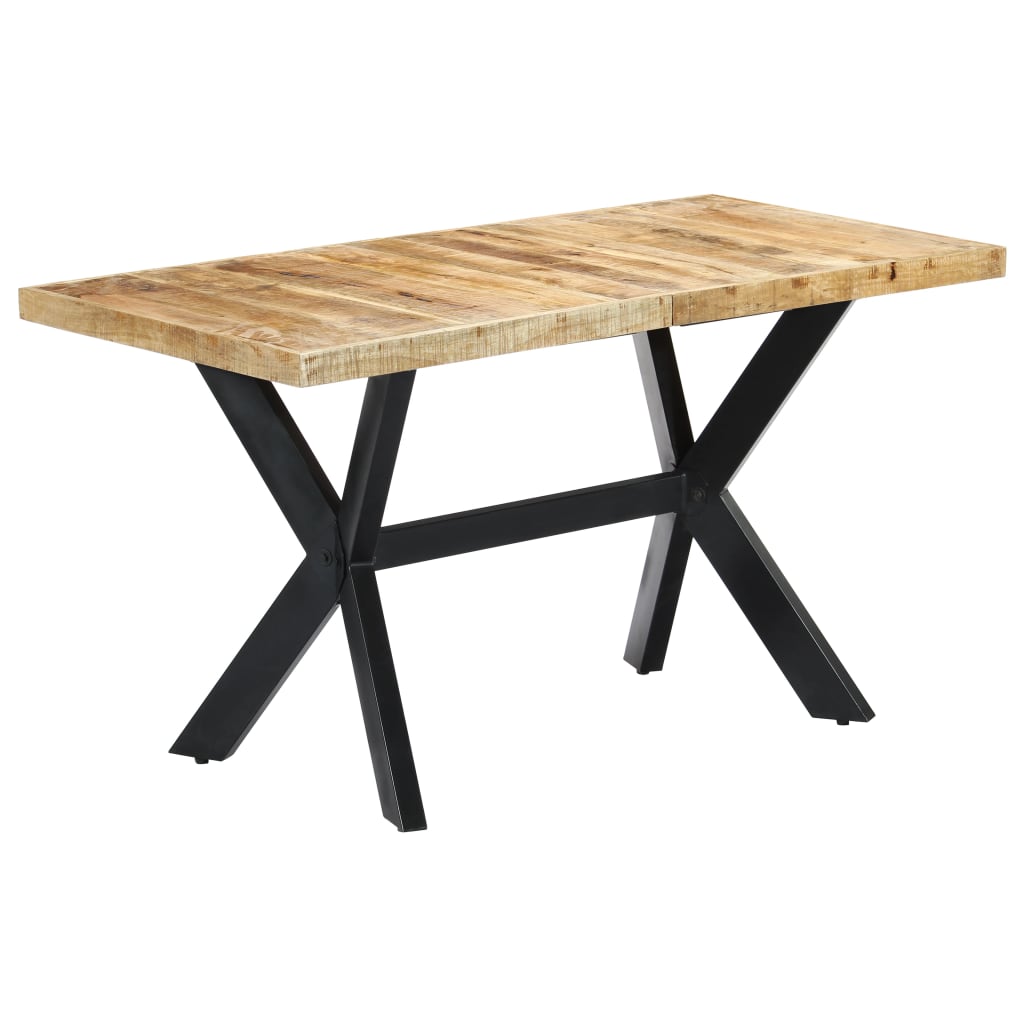 8719883551258_g_en_hd_8 vidaXL Dining Table 140x70x75 cm Solid Rough Mango Wood - Image 9