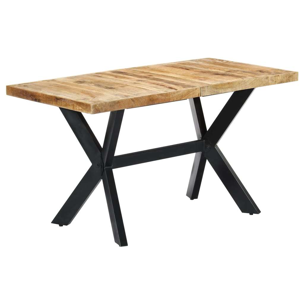 8719883551258_g_en_hd_9 vidaXL Dining Table 140x70x75 cm Solid Rough Mango Wood - Image 10