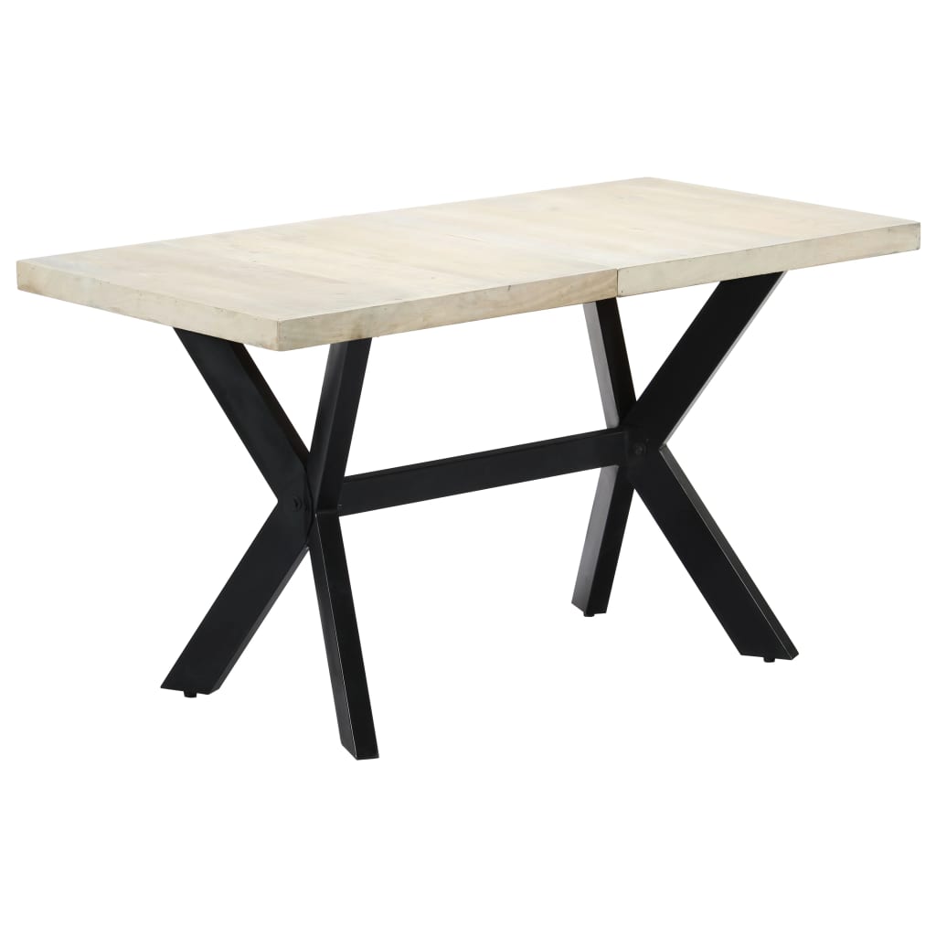 8719883551265_g_en_hd_8 vidaXL Dining Table 140x70x75 cm Solid Bleached Mango Wood - Image 9