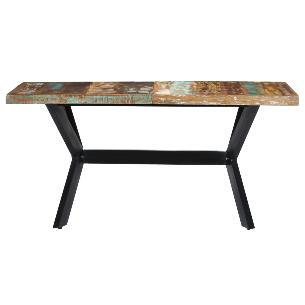 8719883551272_g_en_hd_1 vidaXL Dining Table 140x70x75 cm Solid Reclaimed Wood - Image 2