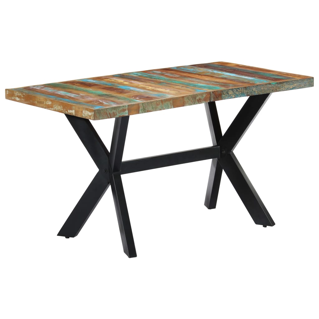 8719883551272_g_en_hd_8 vidaXL Dining Table 140x70x75 cm Solid Reclaimed Wood - Image 9