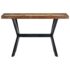 vidaXL Dining Table 120x60x75 cm Solid Reclaimed Wood - Image 2