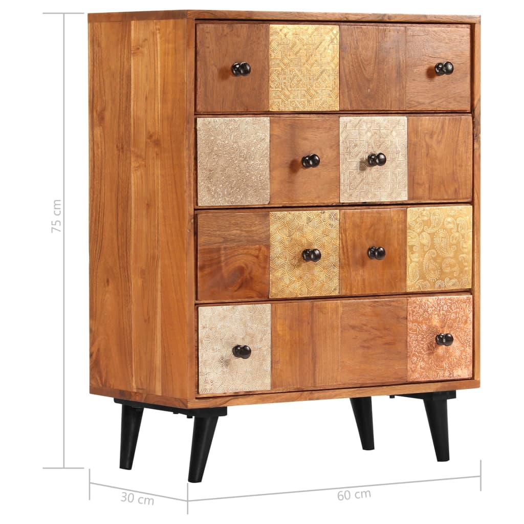 8719883551562_g_en_hd_7 vidaXL Chest of Drawers 60x30x75 cm Solid Acacia Wood - Image 9