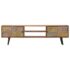 vidaXL TV Cabinet 140x30x40 cm Solid Acacia Wood - Image 2