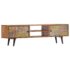 vidaXL TV Cabinet 140x30x40 cm Solid Acacia Wood - Image 14