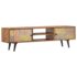 vidaXL TV Cabinet 140x30x40 cm Solid Acacia Wood - Image 11