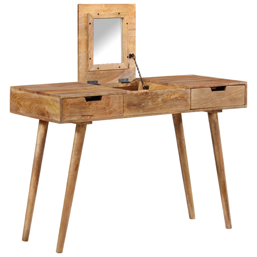 8719883551753_a_en_hd_1 vidaXL Dressing Table 112x45x76 cm Solid Mango Wood - Image 1