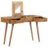 vidaXL Dressing Table 112x45x76 cm Solid Mango Wood - Image 2
