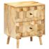 vidaXL Bedside Cabinet 40x30x50 cm Solid Mango Wood - Image 2