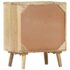 vidaXL Bedside Cabinet 40x30x50 cm Solid Mango Wood - Image 4