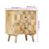 vidaXL Bedside Cabinet 40x30x50 cm Solid Mango Wood - Image 7