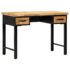 vidaXL Writing Table 110x50x76 cm Solid Mango Wood