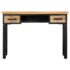 vidaXL Writing Table 110x50x76 cm Solid Mango Wood - Image 2