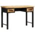 vidaXL Writing Table 110x50x76 cm Solid Mango Wood - Image 10
