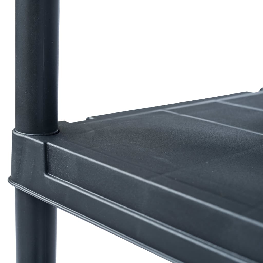 8719883554440_g_en_hd_3 vidaXL Storage Shelf Rack Black 500 kg 90x60x180 cm Plastic - Image 5
