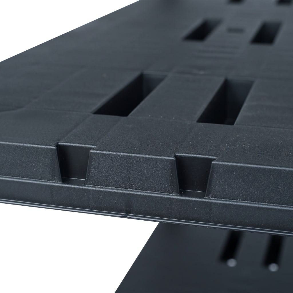 8719883554464_g_en_hd_4 vidaXL Storage Shelf Rack Black 220 kg 90x40x138 cm Plastic - Image 6