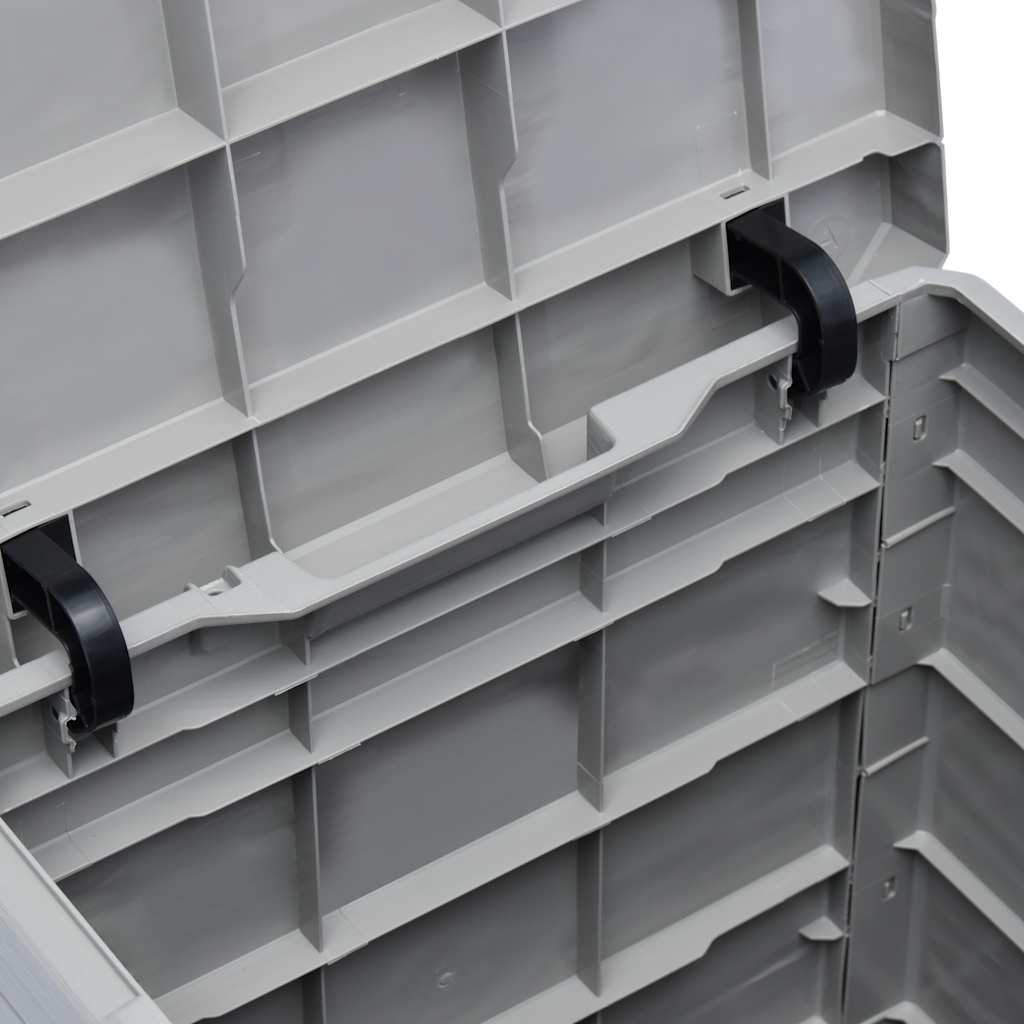 8719883554501_g_en_hd_5 vidaXL Garden Storage Box 90 L Light Grey - Image 7