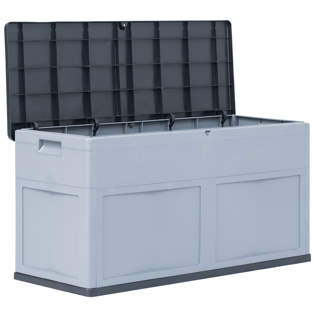 8719883554563_g_en_hd_2 vidaXL Garden Storage Box 320 L Grey Black - Image 3