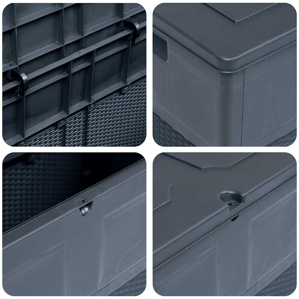 8719883554570_g_en_hd_6 vidaXL Garden Storage Box 320 L Anthracite - Image 7
