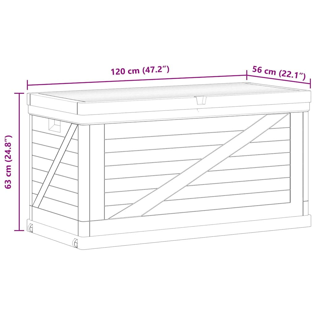 8719883554587_g_en_hd_11 vidaXL Garden Storage Box 420 L Light Grey - Image 13