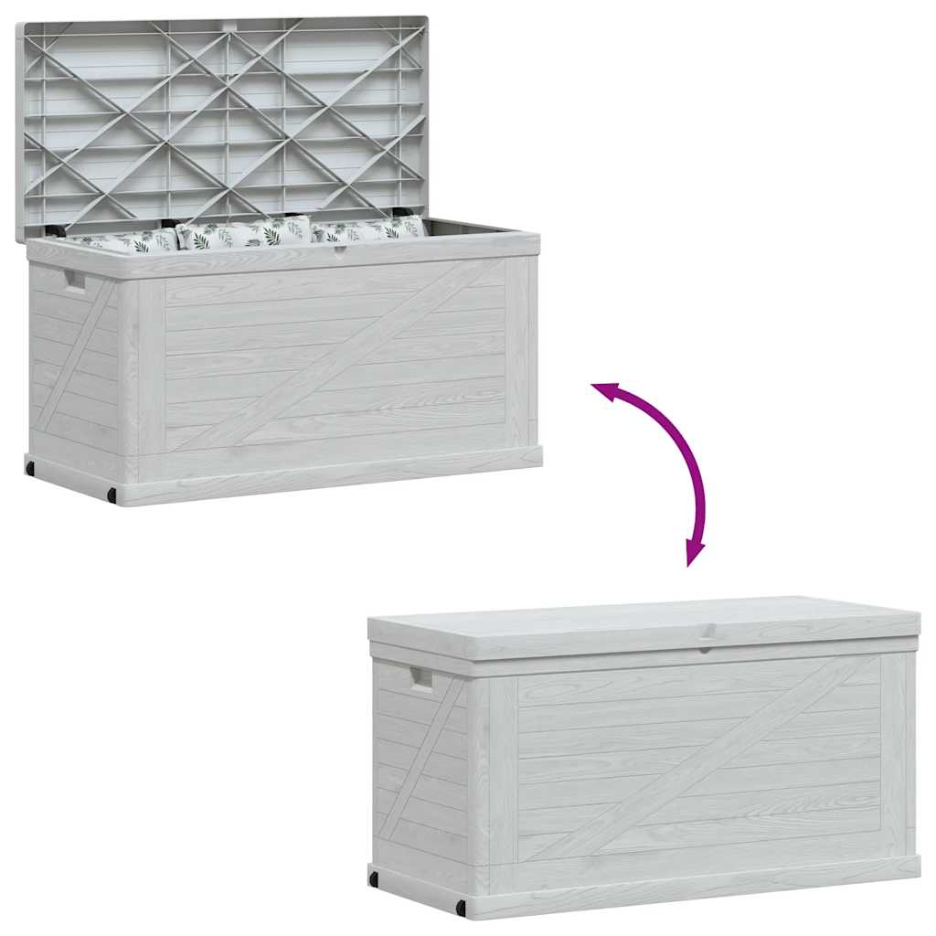 8719883554587_g_en_hd_5 vidaXL Garden Storage Box 420 L Light Grey - Image 7