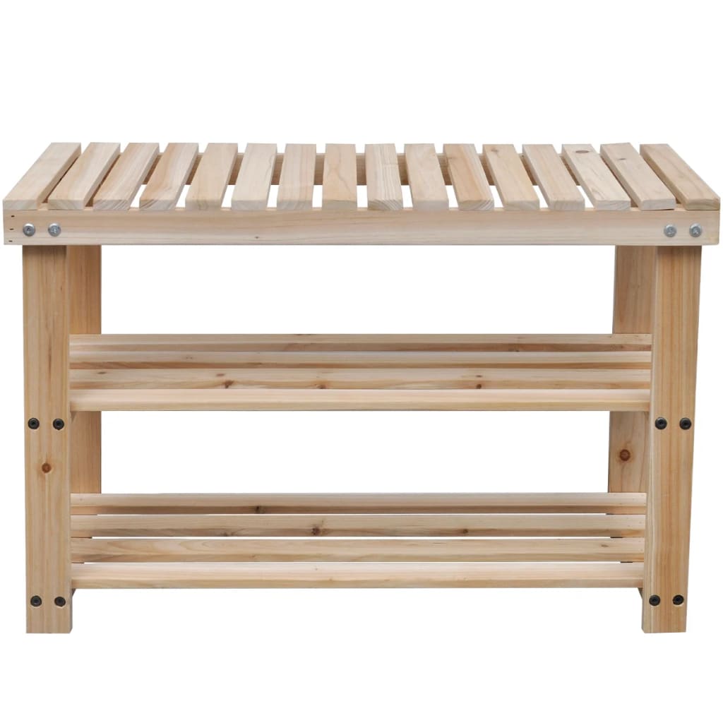 8719883554709_g_en_hd_2 vidaXL 2-in-1 Shoe Rack with Bench Top 2 pcs Solid Wood - Image 3