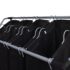 vidaXL Laundry Sorters with Bags 2 pcs Black and Grey - Image 2