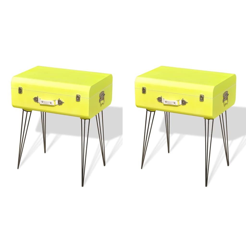 8719883554785_a_en_hd_1 vidaXL Bedside Cabinets 2 pcs 49.5x36x60 cm Yellow - Image 1