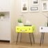 vidaXL Bedside Cabinets 2 pcs 49.5x36x60 cm Yellow - Image 2