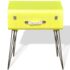 vidaXL Bedside Cabinets 2 pcs 49.5x36x60 cm Yellow - Image 5