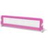 vidaXL Toddler Safety Bed Rail 2 pcs Pink 150x42 cm - Image 3