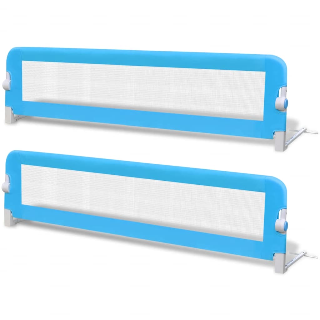 8719883555041_a_en_hd_1 vidaXL Toddler Safety Bed Rail 2 pcs Blue 150x42 cm - Image 2