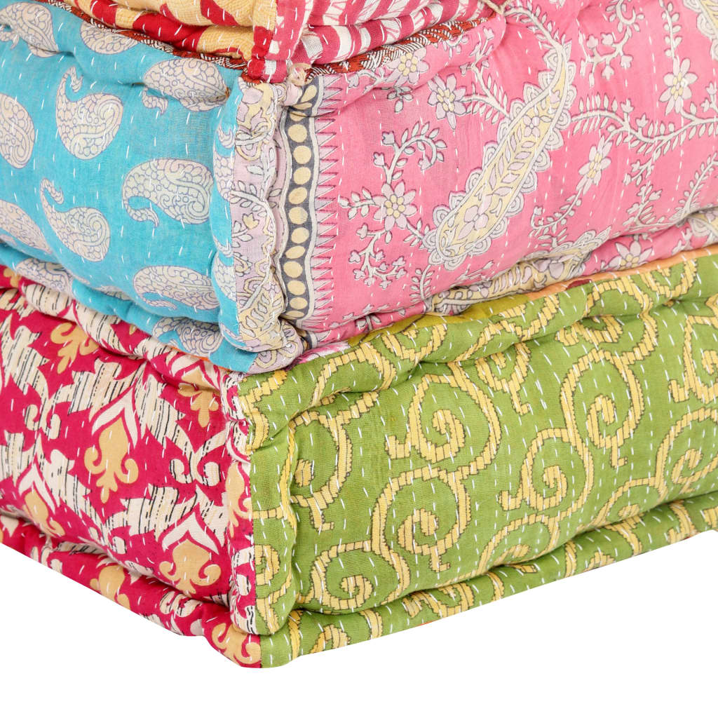 8719883555249_g_en_hd_4 vidaXL Modular Pouffe Patchwork Fabric - Image 5
