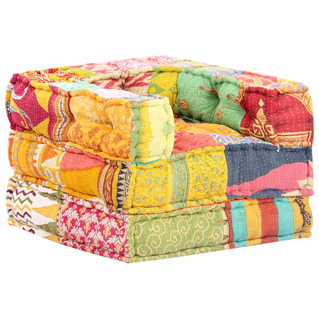 8719883555249_g_en_hd_9 vidaXL Modular Pouffe Patchwork Fabric - Image 10