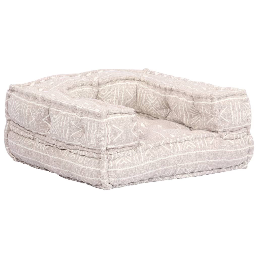 8719883555263_g_en_hd_3 vidaXL Single Modular Pouffe Beige Fabric - Image 4