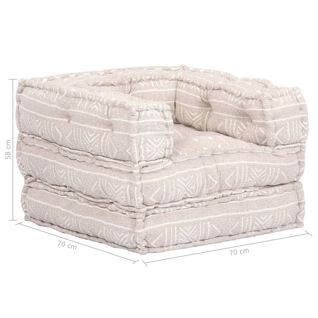 8719883555263_g_en_hd_8 vidaXL Single Modular Pouffe Beige Fabric - Image 9