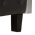 vidaXL Aviator Armchair Black Real Leather - Image 7