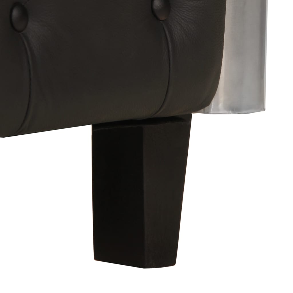 8719883556734_g_en_hd_6 vidaXL Aviator Armchair Black Real Leather - Image 7