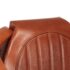 vidaXL Aviator Armchair Brown Real Leather - Image 5