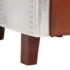 vidaXL Aviator Armchair Brown Real Leather - Image 7