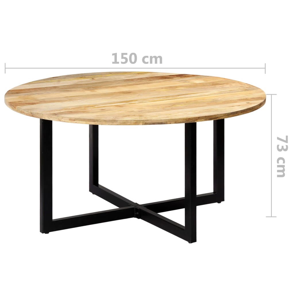 8719883556840_g_en_hd_5 vidaXL Dining Table 150x73 cm Solid Mango Wood - Image 6