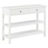 vidaXL Sideboard White 110x35x80 cm MDF