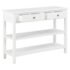 vidaXL Sideboard White 110x35x80 cm MDF - Image 2