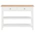 vidaXL Sideboard White 110x35x80 cm MDF - Image 4