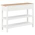vidaXL Sideboard White 110x35x80 cm MDF - Image 5
