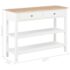 vidaXL Sideboard White 110x35x80 cm MDF - Image 10