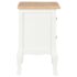 vidaXL Bedside Cabinet 2 pcs White 35x30x49 cm MDF - Image 6
