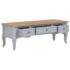 vidaXL TV Cabinet Grey 100x35x35 cm Wood - Image 5