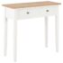 vidaXL Dressing Console Table White 79x30x74 cm Wood