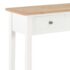 vidaXL Dressing Console Table White 79x30x74 cm Wood - Image 7